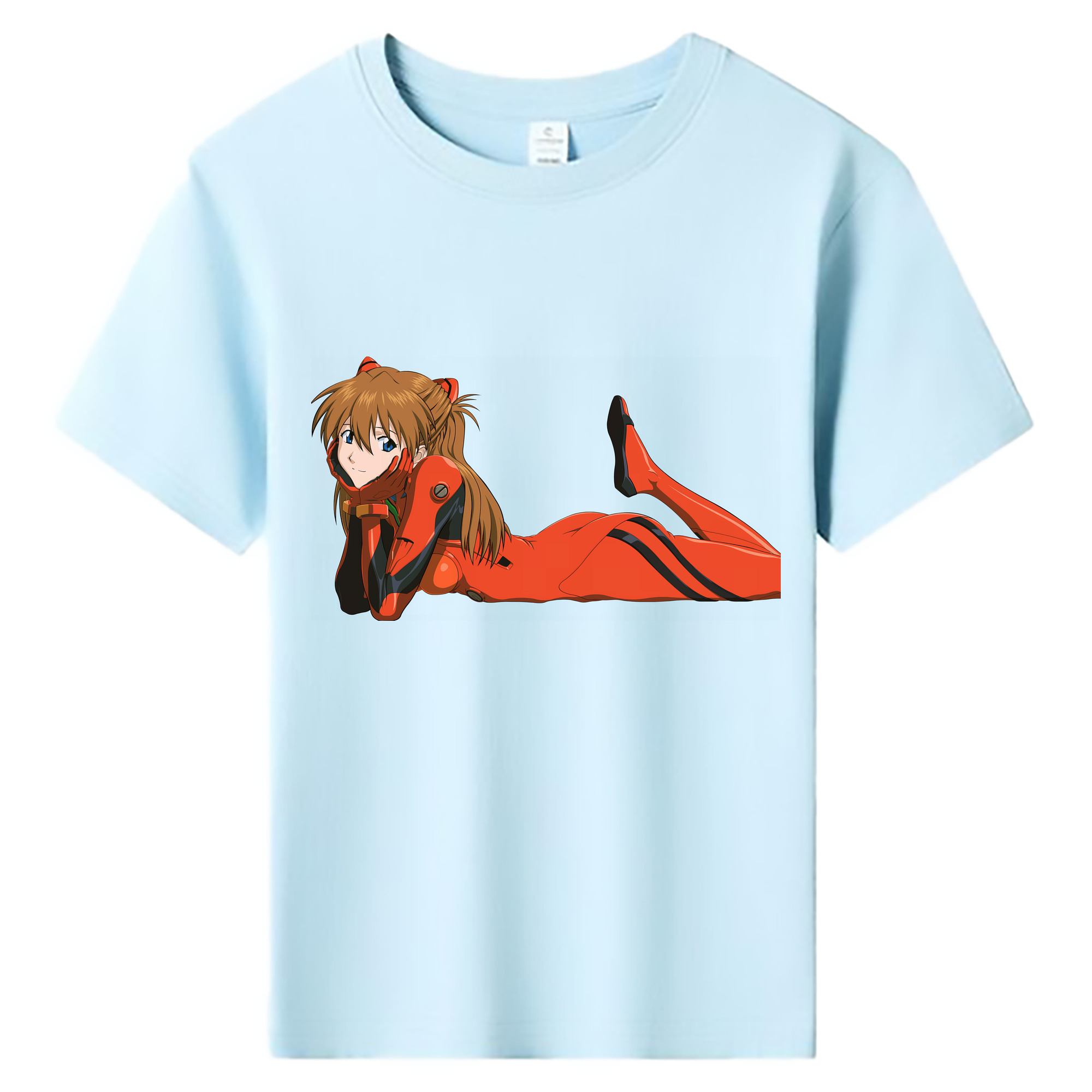 （画像用） EVA 新世紀エヴァンゲリオン 綿100％キッズTシャツ（フロントプリント）